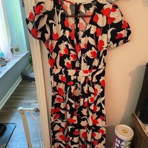 Beautiful long colorful dress